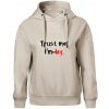 Trust me I´m an Ing. / Ver mi som Ing. - Oversized mikina dámská Moon - kratšia + širšia - 2XL ( Ľadovo sivá ) Trust me I´m an Ing. / Ver mi som Ing. - Oversized mikina dámská Moon - kratšia + širšia - 2XL ( Ľadovo sivá )