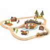 TENDER LEAF TOYS Drevená vláčikodráha Cesta lesom TENDER LEAF TOYS Drevená vláčikodráha Cesta lesom