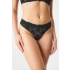 Selmark Tangá Selmark One Lace čipkované čierna S Selmark Tangá Selmark One Lace čipkované čierna S