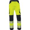 Delta Plus M2PA3STRHVS Reflexné strečové nohavice fluo žltá/čierna S Delta Plus M2PA3STRHVS Reflexné strečové nohavice fluo žltá/čierna S
