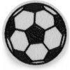 Nažehlovačka futbalová lopta čierna 10ks Nažehlovačka futbalová lopta čierna 10ks