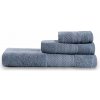 Modré froté bavlnené uteráky a osušky v súprave 3 ks Piramit – Foutastic Modré froté bavlnené uteráky a osušky v súprave 3 ks Piramit – Foutastic