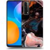 Picasee silikónový čierny obal pre Huawei P Smart 2021 - Cream Picasee silikónový čierny obal pre Huawei P Smart 2021 - Cream