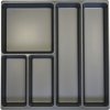 Küpper Organizér do zásuvky, 6,5 × 43,5 × 43 cm, plast 955