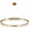 Toolight Toolight, LED závesné svietidlo 60cm, 76W, 3000K, LHJ015-CP, zlatá, OSW-60009 Toolight Toolight, LED závesné svietidlo 60cm, 76W, 3000K, LHJ015-CP, zlatá, OSW-60009