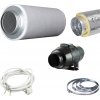 Kompletná ventilačná súprava 400W PRO - Ø 125 mm, výfuk 340 m3/h Kompletná ventilačná súprava 400W PRO - Ø 125 mm, výfuk 340 m3/h