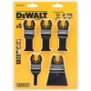 DeWALT DT20732 Sada nářadí s oscilačními čepelemi 5 ks DeWALT DT20732 Sada nářadí s oscilačními čepelemi 5 ks