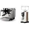 Rocket Espresso Bicocca, stainless silver + Eureka Mignon Specialita, WD white, walnut Rocket Espresso Bicocca, stainless silver + Eureka Mignon Specialita, WD white, walnut