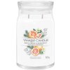 Yankee Candle White Spruce & Grapefruit signature sviečka veľká 567 g Yankee Candle White Spruce & Grapefruit signature sviečka veľká 567 g