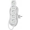 EMOS P0517 PREDLZOVACI KABEL 7 M/5 ZASUVIEK/BIELY/PVC/1 MM2 EMOS P0517 PREDLZOVACI KABEL 7 M/5 ZASUVIEK/BIELY/PVC/1 MM2