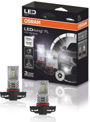 Osram 2604CW LEDriving FL PSX24W PG20-7