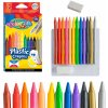Colorino Kids farebné voskovky 12 ks gumovateľné