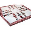 Vianočný ženilkový obrus Luskáčik 90x90 cm Chenille IT035 90x90 cm Viacfarebná Vianočný ženilkový obrus Luskáčik 90x90 cm Chenille IT035 90x90 cm Viacfarebná