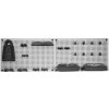 KIS Organizer na náradie 50 x 7 x 31 cm (2x), grey/black KIS Organizer na náradie 50 x 7 x 31 cm (2x), grey/black