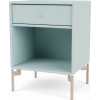 Nočný stolík Dream na béžových nohách svetlomodrý Nočný stolík Dream na béžových nohách svetlomodrý