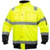 Ardon H8227 Nepremokavá reflexná bunda Howard reflex Žltá čierna