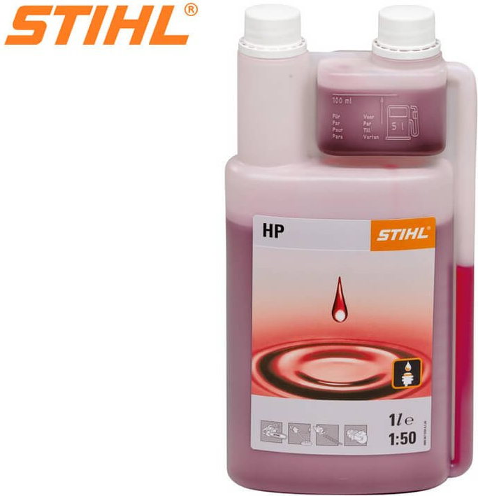 STIHL Olej pre dvojtaktné motory HP 1:50 s odmerkou 1 l