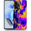 Picasee silikónový čierny obal pre Xiaomi Redmi Note 12 5G - Burn Picasee silikónový čierny obal pre Xiaomi Redmi Note 12 5G - Burn