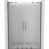 Mexen Velar L Duo, posuvné sprchové dvere do otvoru 150 cm, 8mm sklo námraza, grafit brúsený, 871-150-003-32-66 Mexen Velar L Duo, posuvné sprchové dvere do otvoru 150 cm, 8mm sklo námraza, grafit brúsený, 871-150-003-32-66