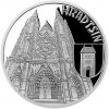Česká mincovna Strieborná minca Vznik kráľovského hlavného mesta Praha Hradčany proof 1 Oz