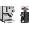 Rancilio Silvia BC + Eureka Mignon Specialita Smart, CR black Rancilio Silvia BC + Eureka Mignon Specialita Smart, CR black
