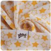 KIKKO Bambusová osuška XKKO BMB 90x100 Little Stars Orange 1ks