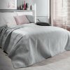 Eurofirany Prehoz 220x240 cm s motívom rybej kosti, strieborný Eurofirany Prehoz 220x240 cm s motívom rybej kosti, strieborný