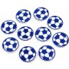 Nažehlovačka - futbalová lopta Veľkosť: Modrý Nažehlovačka - futbalová lopta Veľkosť: Modrý