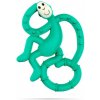 Matchstick Monkey Mini monkey hryzátko s antimikrobiálnym povrchom biocote zelené Matchstick Monkey Mini monkey hryzátko s antimikrobiálnym povrchom biocote zelené