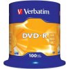 Verbatim DVD-R 4,7GB 16x, 100ks Verbatim DVD-R 4,7GB 16x, 100ks