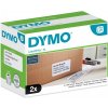 DYMO veľké vysokokapacitné prepravné štítky (biele), 102 x 59mm S0947420 DYMO veľké vysokokapacitné prepravné štítky (biele), 102 x 59mm S0947420