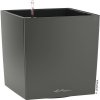 Samozavlažovací kvetináč Lechuza Cube 40 cm kompletný set antracit Samozavlažovací kvetináč Lechuza Cube 40 cm kompletný set antracit