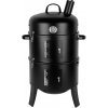 STREND PRO Grill Gril BBQ Smoker, 3v1 grilovanie, údenie a vodné údenie, 44x78 cm
