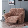 Bielastické poťahy UNIVERSO NOVÉ žíhané hnedé relaxačné kreslo (š. 70 - 90 cm) Doprava zadarmo Bielastické poťahy UNIVERSO NOVÉ žíhané hnedé relaxačné kreslo (š. 70 - 90 cm) Doprava zadarmo