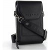 Bugatti malá crossbody kabelka/puzdro na telefón čierna 49665301 Bugatti malá crossbody kabelka/puzdro na telefón čierna 49665301