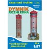 Papierový model - Rozhľadňa Dymník Papierový model - Rozhľadňa Dymník