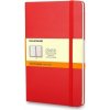 Moleskine Zápisník tvrdé dosky A5 linajkový červený Moleskine Zápisník tvrdé dosky A5 linajkový červený