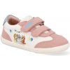 Barefoot detské tenisky Garvalín – Pique Blanco Y Rosa Bluey ružové Barefoot detské tenisky Garvalín – Pique Blanco Y Rosa Bluey ružové
