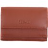 Segali Malá dámska kožená peňaženka Segali SG1756 MINI koňaková hnedá