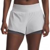 Under Armour dámske kraťasy UA Launch Pro 3in 2in1 shorts-GRY šedá