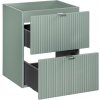 ArtCom Skrinka pod umývadlo LINE Reed Green 82-50-2S | 50 cm ArtCom Skrinka pod umývadlo LINE Reed Green 82-50-2S | 50 cm