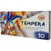 Temperové farby KOH-I-NOOR - 10 farieb x 16ml | Kvalitné školské farby Temperové farby KOH-I-NOOR - 10 farieb x 16ml | Kvalitné školské farby
