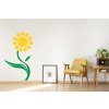 Lepy.sk Samolepka na stenu Slnečnica Velikost: 60x98cm, Farebná varianta: Svetlo zelená + svetlo žltá Lepy.sk Samolepka na stenu Slnečnica Velikost: 60x98cm, Farebná varianta: Svetlo zelená + svetlo žltá