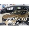 Deflektory na Peugeot 5008 od 2017 (+zadné) Deflektory na Peugeot 5008 od 2017 (+zadné)