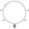 Disney Minnie Mouse strieborný BS00001SMAL-5.CS – detský náramok Disney Minnie Mouse strieborný BS00001SMAL-5.CS – detský náramok