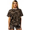 Dámske tričko Nebbia Power Her Relaxed Tee 894 Light Brown Camo M Dámske tričko Nebbia Power Her Relaxed Tee 894 Light Brown Camo M