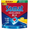 Somat Excellence 3v1 Lemon Fresh kapsuly do umývačky riadu 88 ks