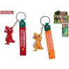Prívesok na kľúče Dinoworld dinosaurus mix farieb červená, zelená, žltá Prívesok na kľúče Dinoworld dinosaurus mix farieb červená, zelená, žltá