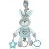 Plyšová hračka s vibráciou Baby Mix králik mätový Plyšová hračka s vibráciou Baby Mix králik mätový