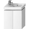 Jika Cubito Pure Skrinka s umývadlom 45 cm biela 1 set Jika Cubito Pure Skrinka s umývadlom 45 cm biela 1 set